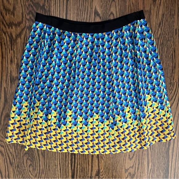 Marc by Marc Jacobs Silk Geometric Skirt - Picture 2 of 3